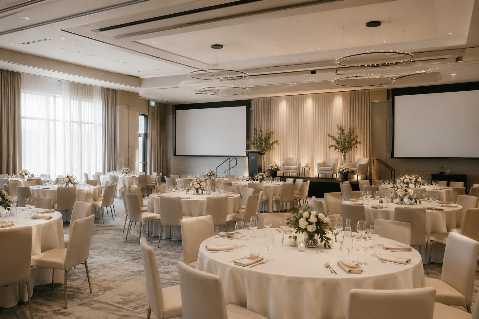 Intimate celebration with candlelight and elegant styling